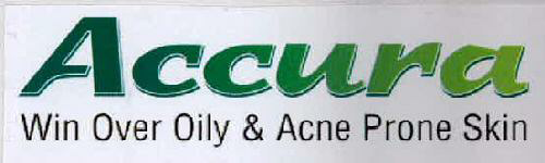 Accura Win Over Oily & Acne Prone Skin Device mark 3019422 Trademark