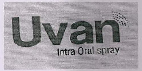 Uvan Intra Oral Spray Device mark 3018564 Trademark