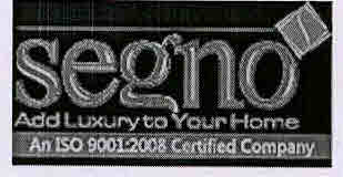 Segno Add Luxury To Your Home Device mark 3017687 Trademark
