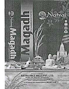 Natraj Magadh (label) Device mark 3051339 Trademark