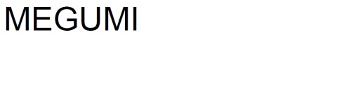 Megumi Device mark 3019763 Trademark