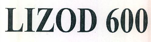 Lizod 600 Device mark 3019782 Trademark