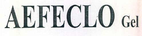 Aefeclo Gel Device mark 3019784 Trademark