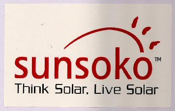 Sunsoko Think Solar, Live Solar Device mark 3023754 Trademark