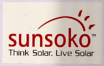 Sunsoko Think Solar, Live Solar Device mark 3023756 Trademark