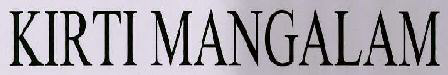 Kirti Mangalam Device mark 3023758 Trademark