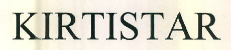 Kirtistar Device mark 3023759 Trademark