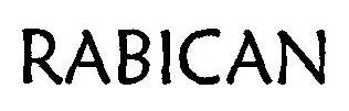 Rabican Device mark 3024819 Trademark