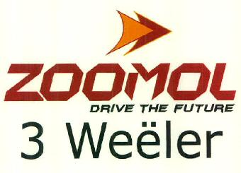 Zoomol Drive The Future 3 Weeler Device mark 3025580 Trademark