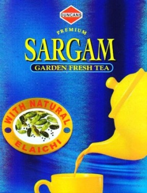 Duncans Premium Sargam Garden Fresh Tea (label) Device mark 3023536 Trademark