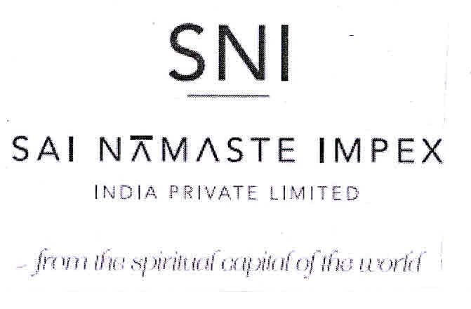 Sni Sai Namaste Impex India Private Limited Device mark 3023694 Trademark