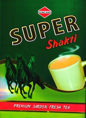 Duncans Super Shakti Premium Garden Fresh Tea (label) Device mark 3023541 Trademark