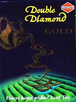 Duncans Double Diamond Gold Finest Hand Picked Leaf Tea (label) Device mark 3023542 Trademark
