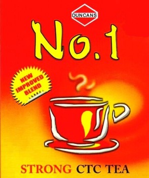 Duncans No.1 Strong Ctc Tea (label) Device mark 3023544 Trademark