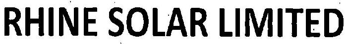 Rhine Solar Limited Device mark 3053880 Trademark