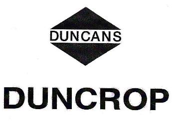 Duncans Duncrop (label) Device mark 3023547 Trademark