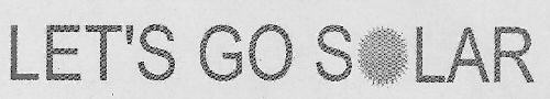 Let`s Go Solar Device mark 3053881 Trademark