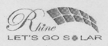 Rhine Let`s Go Solar Device mark 3053882 Trademark