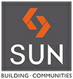 Sun And Logo S With Tagline Building Communities Device mark 3027383 Trademark