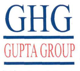 Ghg Gupta Group (label) Device mark 3026935 Trademark