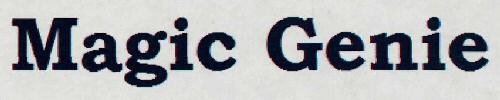 Magic Genie Device mark 3052742 Trademark