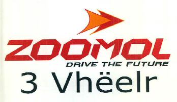 Zoomol Drive The Future 3 Vheelr Device mark 3025623 Trademark