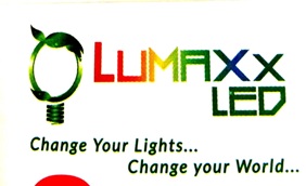 Lumaxx Led Change Your Lights…. Change Your World… Device mark 3025487 Trademark