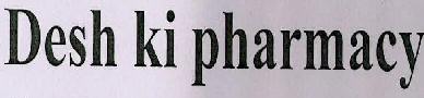 Desh Ki Pharmacy Device mark 3031409 Trademark