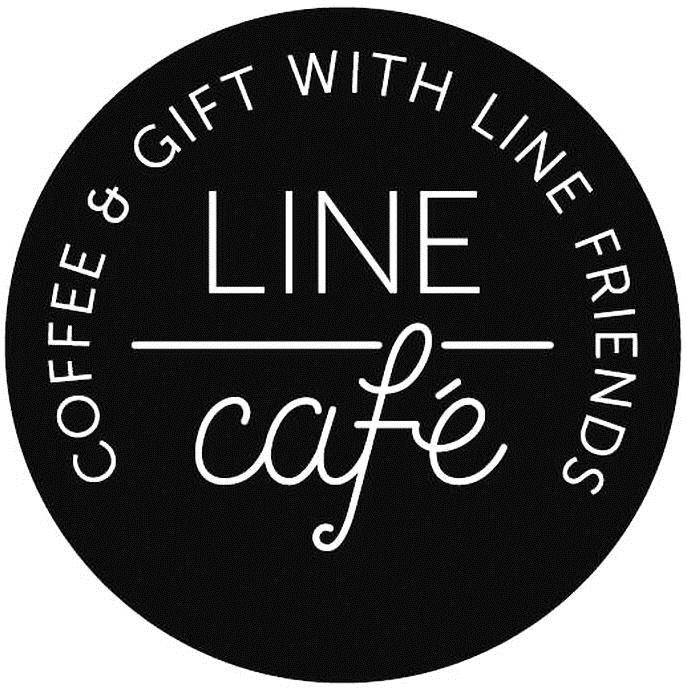 Coffee & Gift With Line Friends Line Cafe (with Device) Device mark 3053699 Trademark