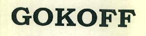 Gokoff Device mark 3053957 Trademark