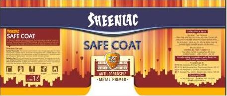 Sheenlac Safe Coat Device mark 3059742 Trademark