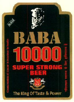 Baba 10000 Super Strong Beer Device mark 3033627 Trademark