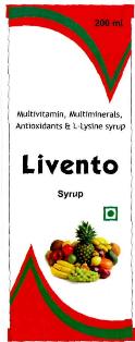 Livento Syrup Device mark 3024572 Trademark