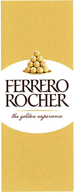 Ferrero Rocher The Golden Experience (with Device) Device mark 3053743 Trademark