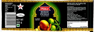 Mida's Mixed Pickle Device mark 3024135 Trademark