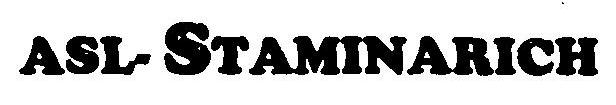 Asl- Staminarich Device mark 3061366 Trademark