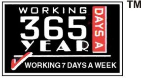 365 Days A Year (logo) Device mark 3033522 Trademark