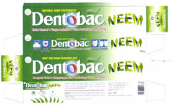 Dentobac Neem Device mark 3034128 Trademark