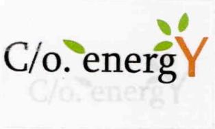 C/o. Energy (label) Device mark 3034881 Trademark