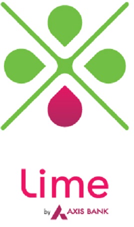 Lime By Axis Bank Device mark 3033442 Trademark