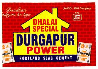 Durgapur Power (label) Device mark 3033449 Trademark