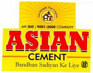 Asian Cement (label) Device mark 3039230 Trademark