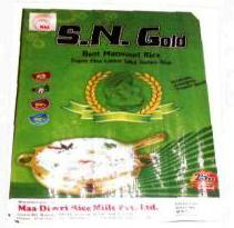 Maa S.n. Gold (label) Device mark 3067653 Trademark