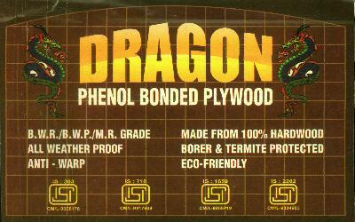 Dragon Phenol Bonded Plywood Device mark 3040906 Trademark