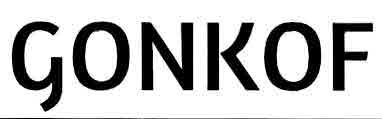 Gonkof Device mark 3040349 Trademark
