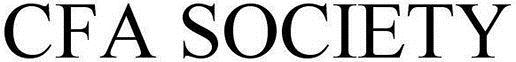 Cfa Society Device mark 3041497 Trademark