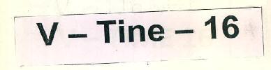 V - Tine - 16 Device mark 3043415 Trademark