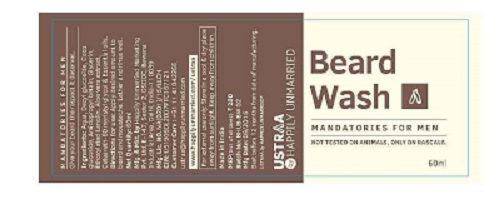Beard Wash (packaging) Device mark 3067849 Trademark