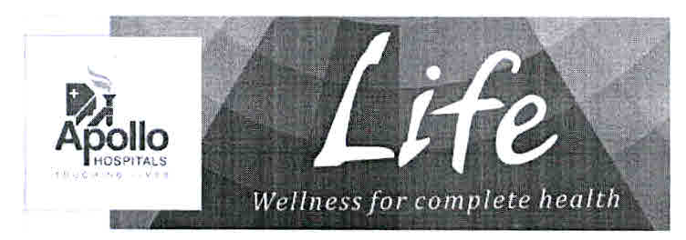 Apollo Hospital Life Device mark 3061796 Trademark
