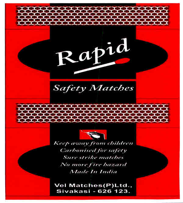 Rapid Safety Matches Device mark 3068737 Trademark